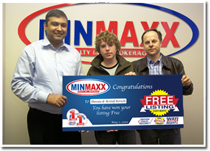 MinMaxx April Free Listing Draw